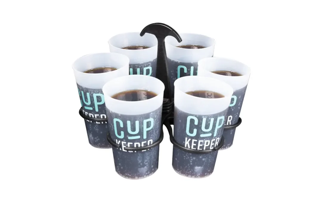 The Original Cupkeeper: Say Goodbye To Cardboard Drink Carrier Waste